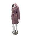 Fleur't Cappuccino/Honeysuckle Cozy Short Morning Robe