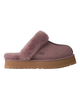 UGG Portobello Disquette Slippers with Fur Trim