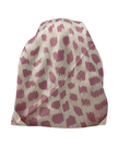 It's Younique Pink/Cream Animal Spots Pre-Tied Open Back Bandanna with Velvet Grip