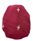 Ahead Burgundy Royal Bee Israeli Style Long Tails Pre-Tied Bandanna