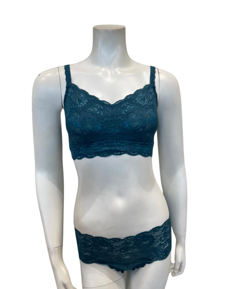 Cosabella Pavona Lace Curvy Sweetie Bralette & Bikini Set