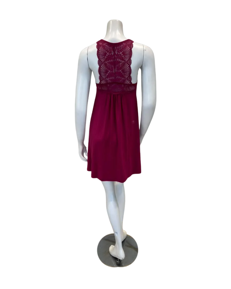 Fleur't Dark Cherry Belle Epoque Modal Full Bust Chemise