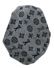 Ahead Black Modern Mark Israeli Style Long Tails Pre-Tied Bandanna
