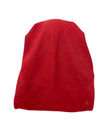 Cherie Deep Burgundy Solid Fringe Design Adjustable Pre-Tied Open Back Bandanna