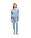 Calida Dusty Grey Soulmate 100% Cotton Pajamas Set