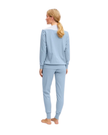 Calida Dusty Grey Soulmate 100% Cotton Pajamas Set