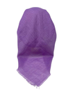 It's Younique Solid Lilac Shimmer  Pre-Tied Open Back Bandanna with Velvet Grip