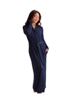 Fleur't  Ink Modal Long Morning Robe