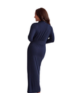 Fleur't  Ink Modal Long Morning Robe