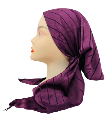 Ahead Lavender Pearlsoft Classic Fit Pre-Tied Bandanna