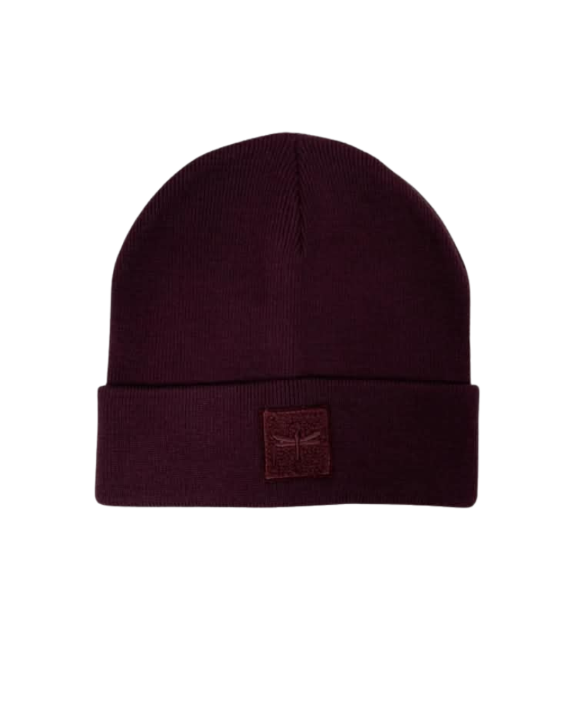 Tal New York Maroon The Sherpa Logo Beanie