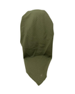 Lizi Headwear Green Waffle Open Back Adjustable Pre-Tied Bandanna with Velvet Grip