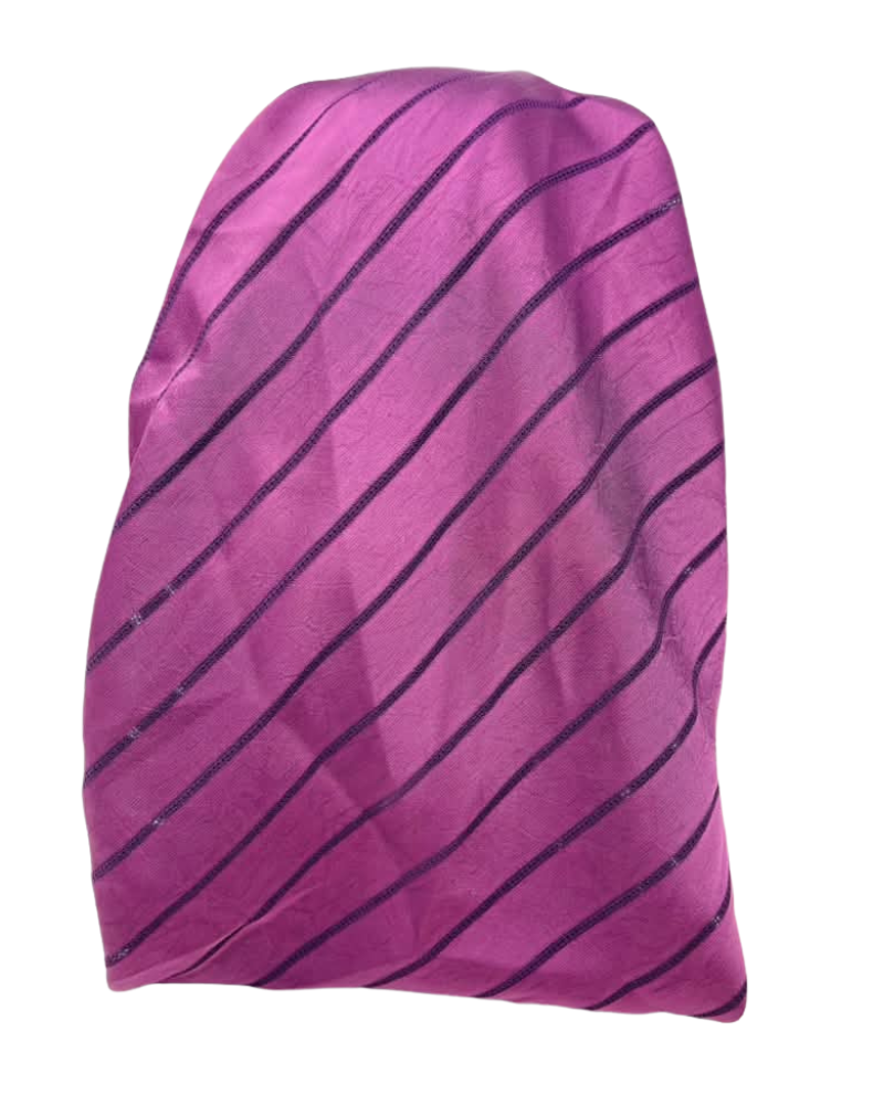 Ahead Lavender Pearlsoft Versatile Style Long Tails Open Back Pre-Tied Bandanna