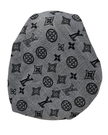 Ahead Black Modern Mark Classic Fit Pre-Tied Bandanna