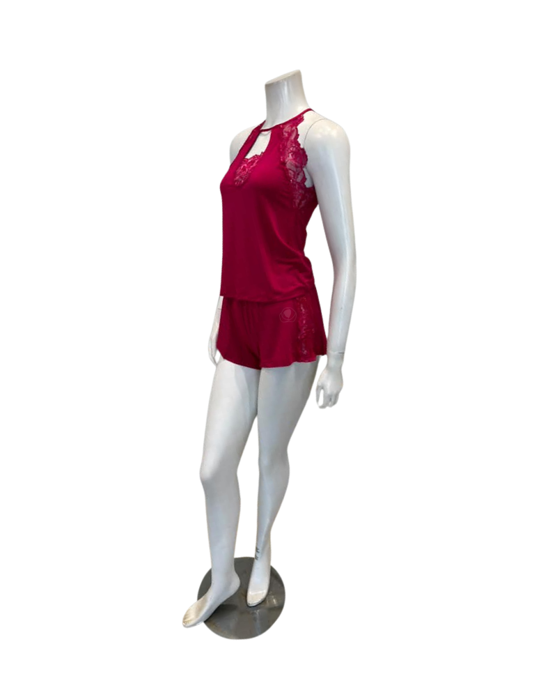Oh! Zuza Ruby Lace Cami & Shorts Set