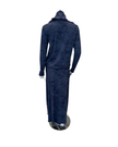 Sparrow Blue Tie Dye Bungee Cord Hoodie & Maxi Skirt Lounge Set