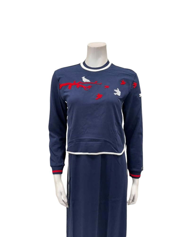 Mega Dreams Blue Birds & Branches Modal Nursing Nightgown