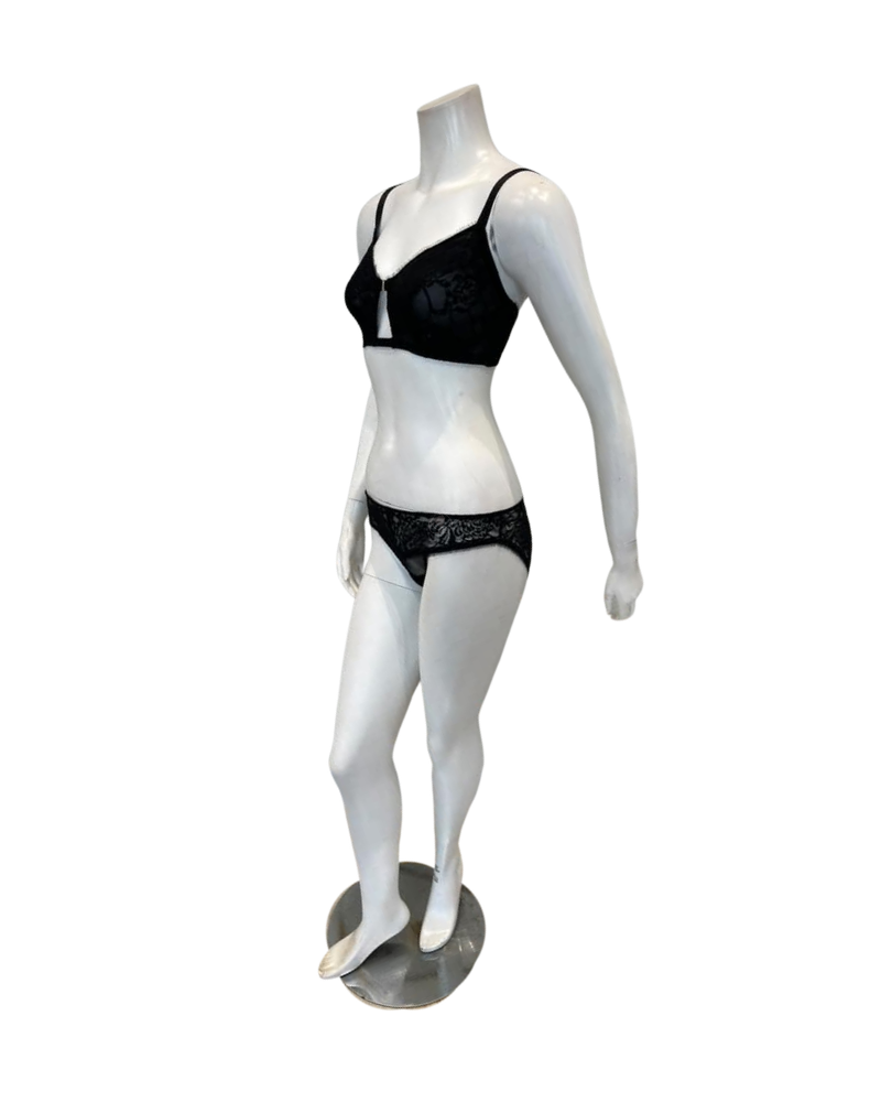Cosabella Black Crisanta Curvy Bralette & Bikini Set