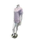 Cosabella Neve Fresca/White Bella Lusso Short Sleeve & Shorts Cotton Blend Pajamas Set
