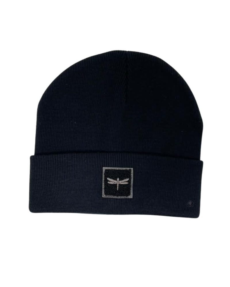 Tal New York Black The Sherpa Logo Monochrome Edit Beanie