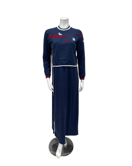 Mega Dreams Blue Birds & Branches Modal Nursing Nightgown