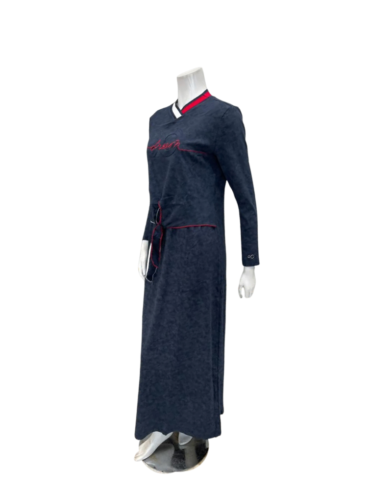 Mega Dreams Dream Washed Denim Modal Nursing Nightgown