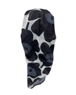 Tal New York Black Mari Open Back Pre-Tied Bandanna with Velvet Grip