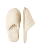 Softies Almond Plush Non Slip Lounge Slippers