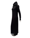 Verdiani Black Lace Sleeve Pull On Modal Nightgown