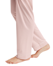 Calida Peach Rose Night Lovers Button Down Long Sleeve & Long Pants Cotton Pajamas Set