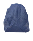 It's Younique Solid Navy Shimmer Pre-Tied Open Back Bandanna with Velvet Grip
