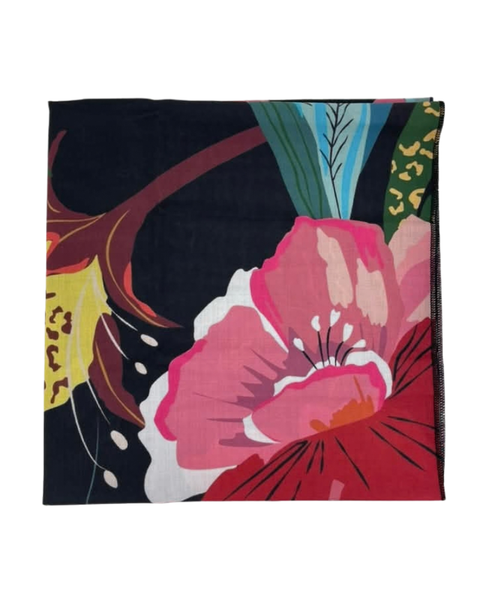 Lizi Headwear IB-S-BX-26634 Color Garden Square Scarf