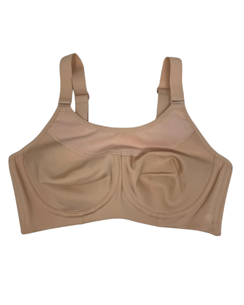 You Nude Balance High Support Minimizer Sports Underwire Bra