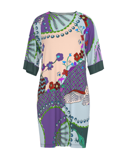 Mey Mystic Jade Secret Glade 3/4 Sleeve Modal Nightshirt