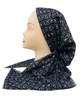 Revaz Black Diamond Adjustable Pre-Tied Bandanna with Velvet Grip