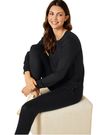 Softies Black Dream Jersey Crew Neck Top & Jogger Pants Pajamas Set