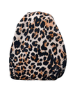 It's Younique Brown Leopard Print Pre-Tied Open Back Bandanna with Velvet Grip