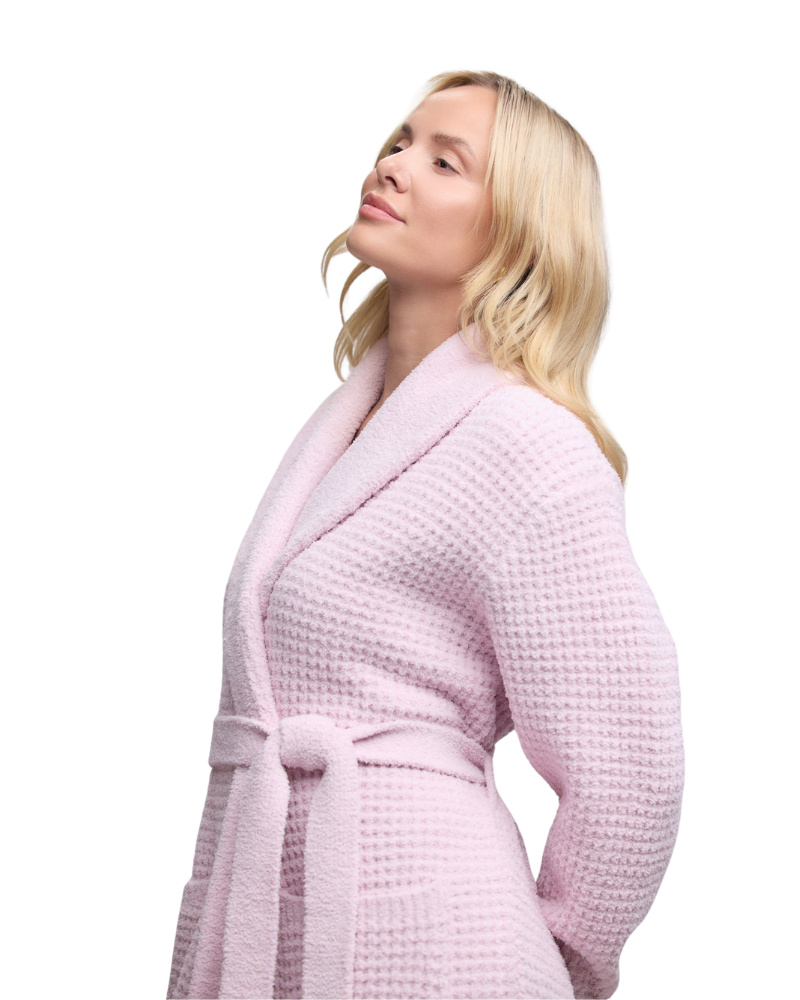 Barefoot Dreams Petal Cozy Chic Waffle Robe
