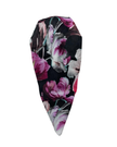 Tal New York Orchid Tulip Open Back Pre-Tied Bandanna with Velvet Grip