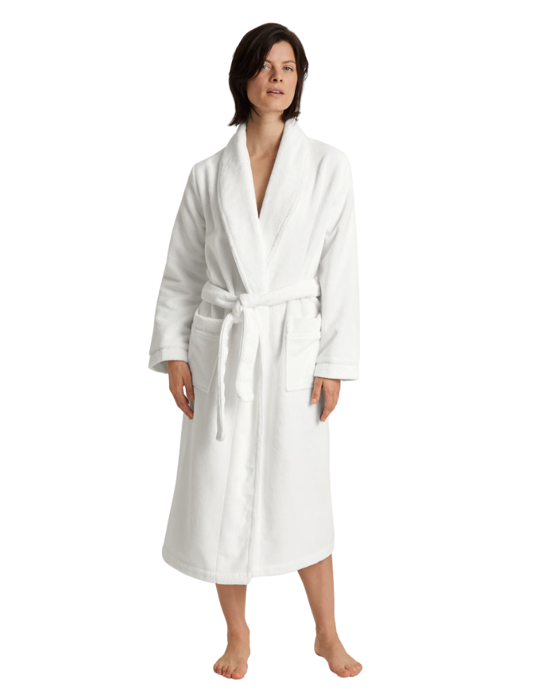 Calida New White Cozy Shower Bathrobe