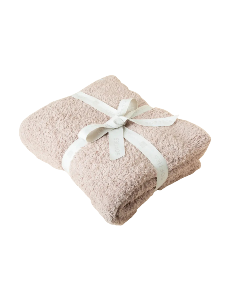 Softies Coco Ultra Lite Cozy Plush Throw