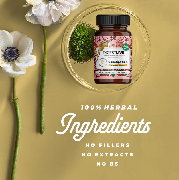 Digestlive 100 Capsules Pink Bottle