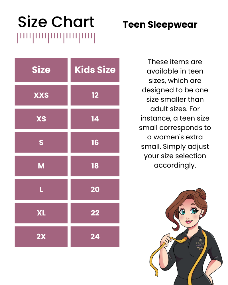  Size Guide