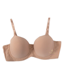 You Nude Pinstripe Design Dalya Molded Underwire Bra