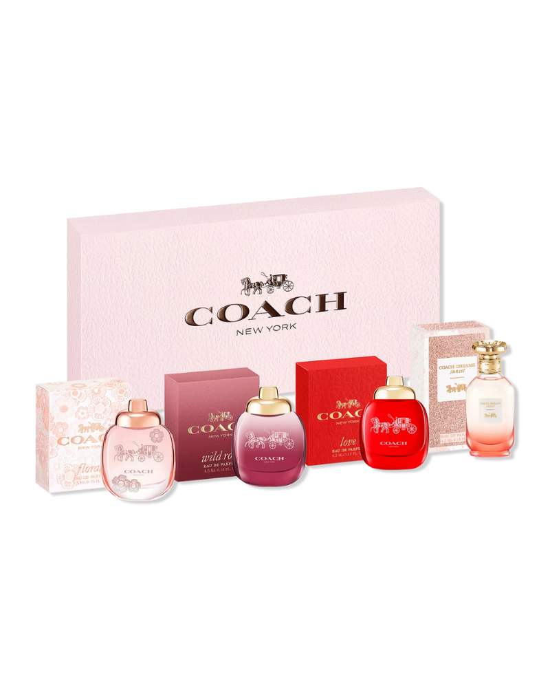 Coach New York 4 Piece Minis Gift Set