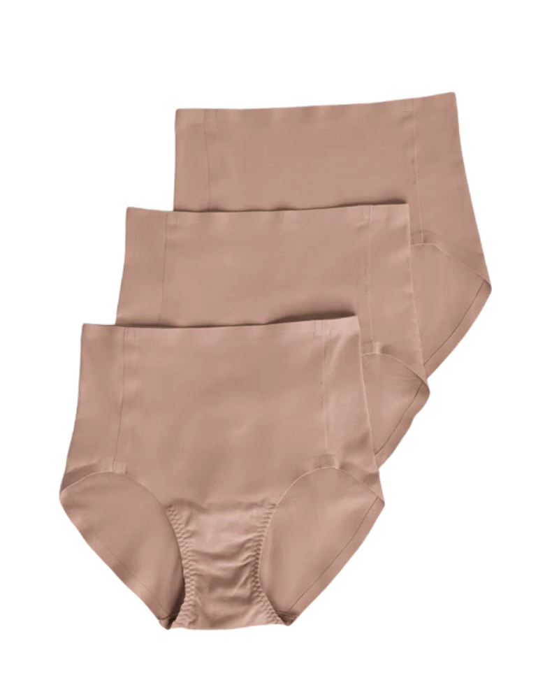 Spanx Cafe Au Lait Fit To You 3 Pack in Box Briefs