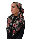 Scarf Bar Victorian Garden Classic Pre-Tied Bandanna with Velvet Grip