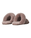 UGG Scuffette II Caribou Suede Slipper with Fur Trim