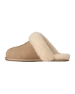 UGG Sand Scuffette II Suede Slipper with Fur Trim