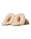 UGG Sand Scuffette II Suede Slipper with Fur Trim